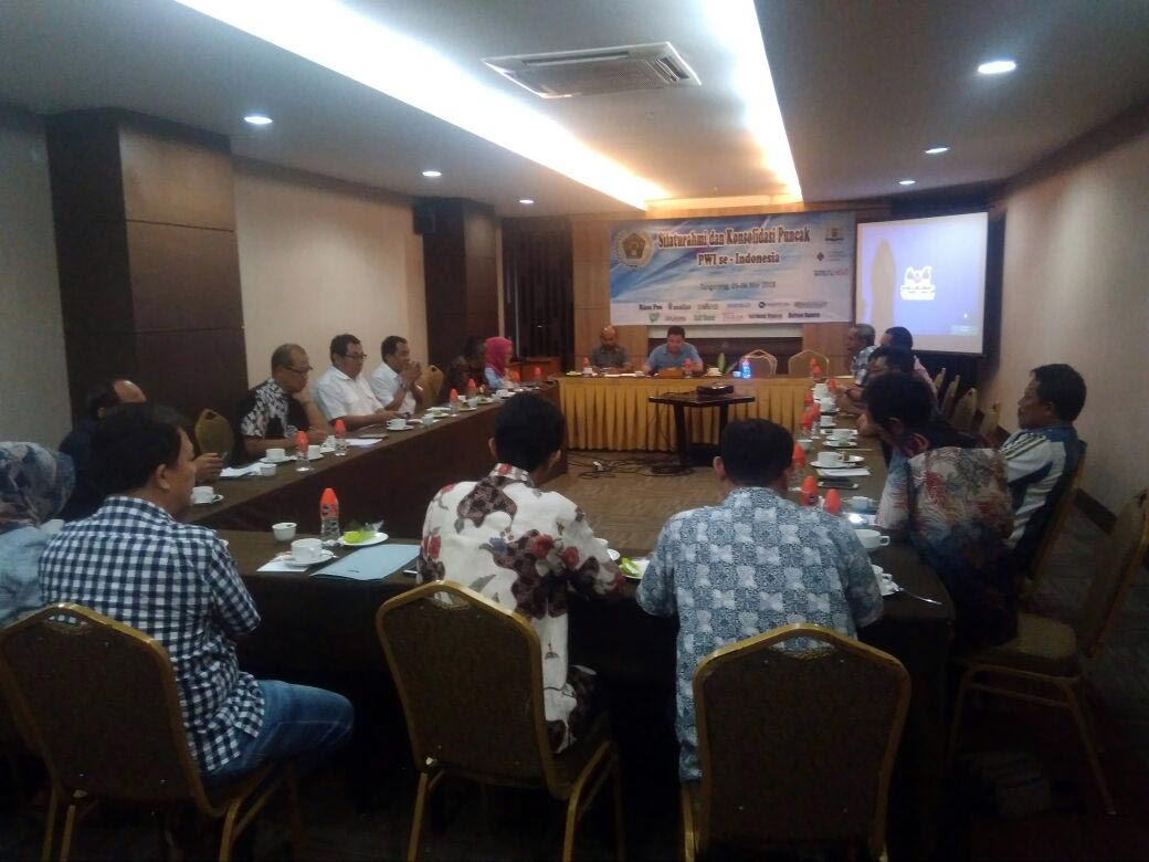 Silaturahmi dan Konsolidasi PWI se-Indonesia Pererat Tali Persaudaraan