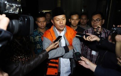 Di Tahan KPK Mustafa Minta Pendukungnya Tenang