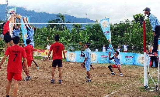 Kejuaraan Volly Piala KONI Lamsel Ditutup