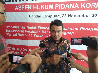 Wahrul Ingin Lampung Bersih Dari Korupsi