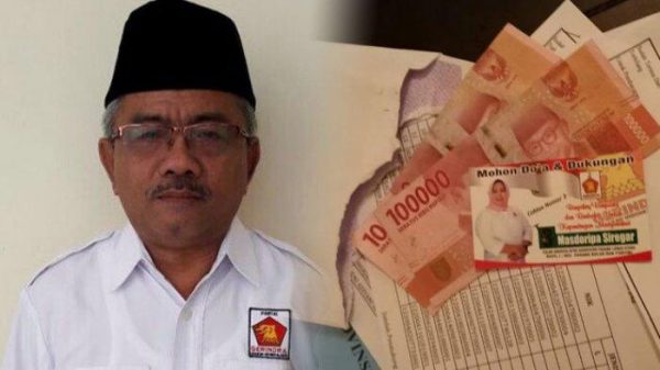 Wabub Padang Lawas Terjaring OTT Money Politik Pencalegkan Istrinya