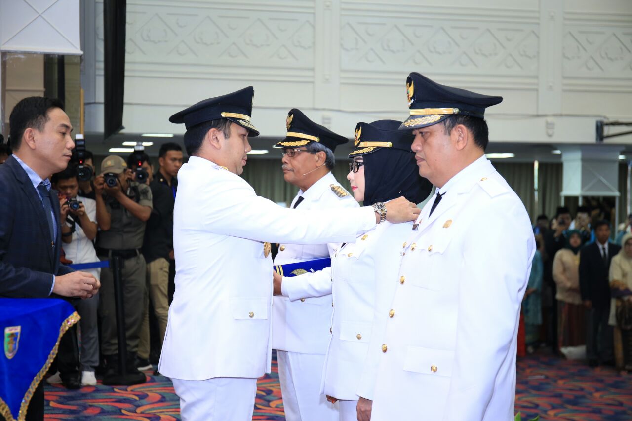 Gubernur Lampung Lantik Bupati dan Wakil Bupati Tanggamus
