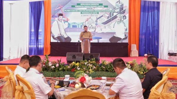Gubernur Ajak Pelindo, Bea Cukai dan Pelaku Usaha Tingkatkan Ekspor Lampung