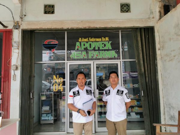 Reskrim Polres Mesuji Sidak Kelangkaan Masker dan Hand Sanitizer