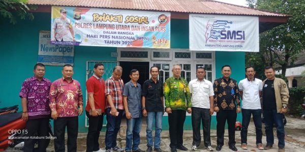 Kadis PUPR Paparkan Program di Sekretariat SMSI Lampura