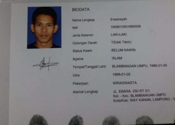 Mayat Kaos Kuning Gegerkan Warga Itu Erwansyah