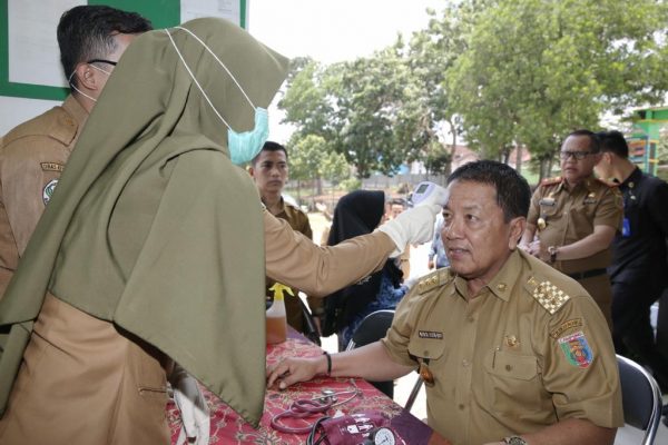 Pantau UNBK di Lampung Selatan, Gubernur Kunjungi Sekolah Siap Antisipasi Corona