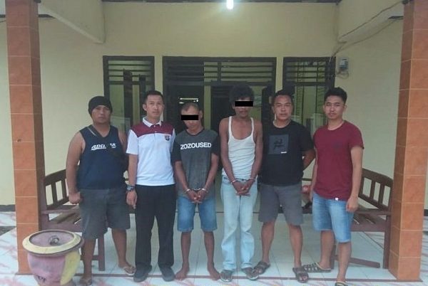 Dua Warga Kampung Adi Jaya Narkoba Ditangkap