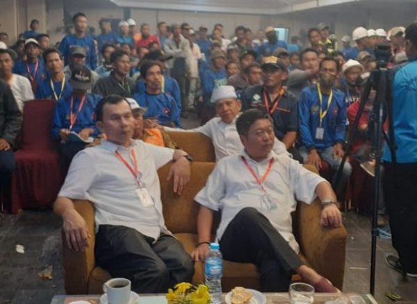 Agus Sujatma Ketua Koperasi TKBM Pelabuhan Panjang