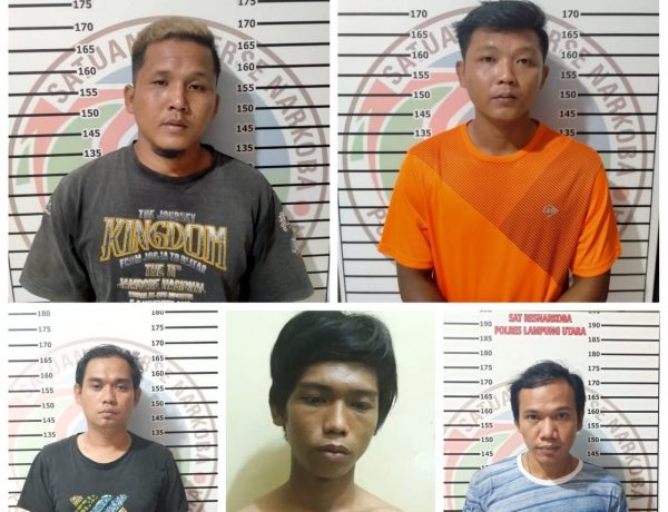 Sindikat Narkoba Asal Sumatera Selatan Ditangkap TEKAB 308 Polres Lampura