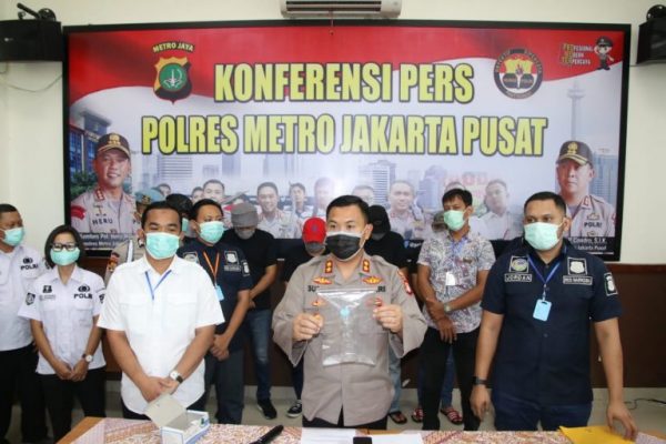 Pesta Narkoba Empat Anggota DPRD Gorontalo Ditangkap Polres Metro Jakarta Pusat