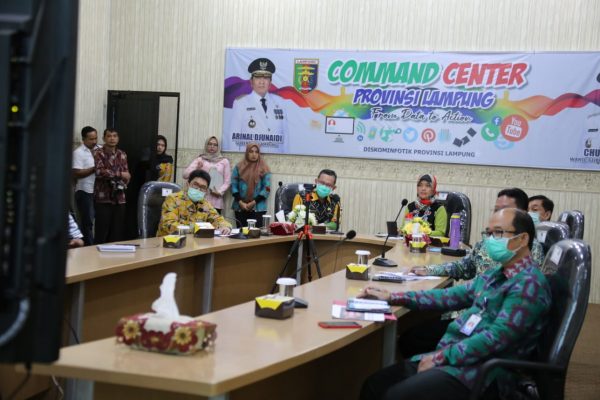 Pemprov Lampung Bahas Refocusing Anggaran Penanganan Dampak Covid-19 Sesuai Arahan Presiden