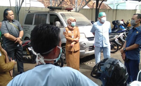 Ketua DPRD Lampura Sidak Kesiapan RSUD Ryacudu Kotabumi Tangani Pasien Corona