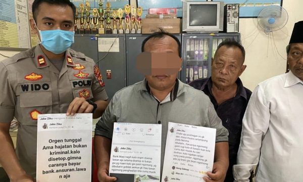 Buat Status Menghasut Melawan Maklumat Covid-19, Pemilik Akun FB di Giring Ke Kantor Polisi Nyalinya Ciut dan Minta Ampun