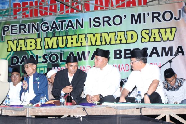 Nanang Ermanto Hadiri Peringatan Isra Miraj Nabi Muhammad di Palas