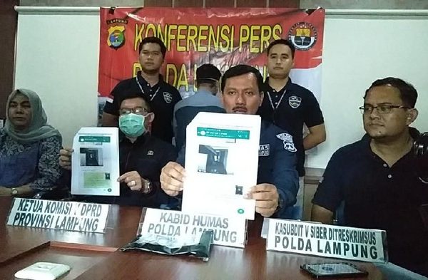 Sebarkan Hoax Covid-19 Dokter Koas Hingga Dua IRT Ditangkap Tim Cyberkrim Polda Lampung