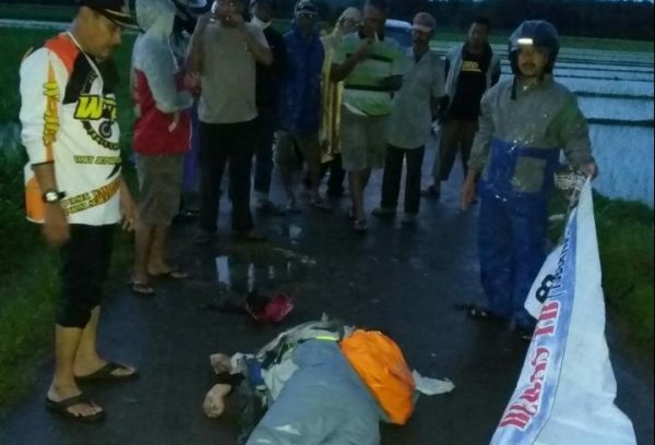 Terobos Hujan Deras Pegawai BRI Raman Utara Tewas Disambar Petir