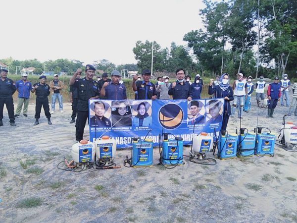 Nasdem Mesuji Perangi Corona