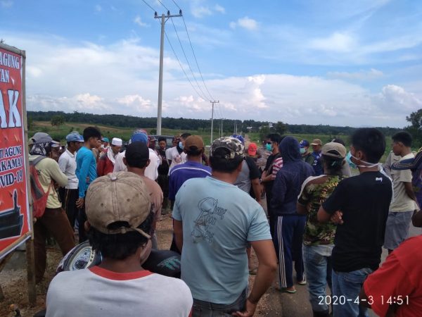 Ada Penyiapan Dua Lubang Kuburan Baru Untuk Covid-19 di Lokasi Bumi Perkemahan Kota Baru, Warga Sekitar Protes