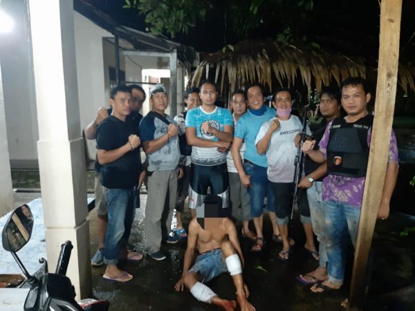 Melawan dengan Senpi dan Sajam, Sahrul Roboh Ditembak TEKAB 308 Polres Lampura