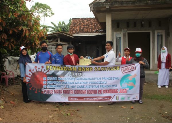 IMM Pringsewu Peduli Masyarakat Rentan Wabah Virus Corona