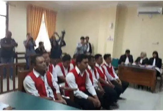 Aniaya Warga Hingga Tewas di Kantor Polisi, 9 Anggota Dituntut Satu Tahun Penjara