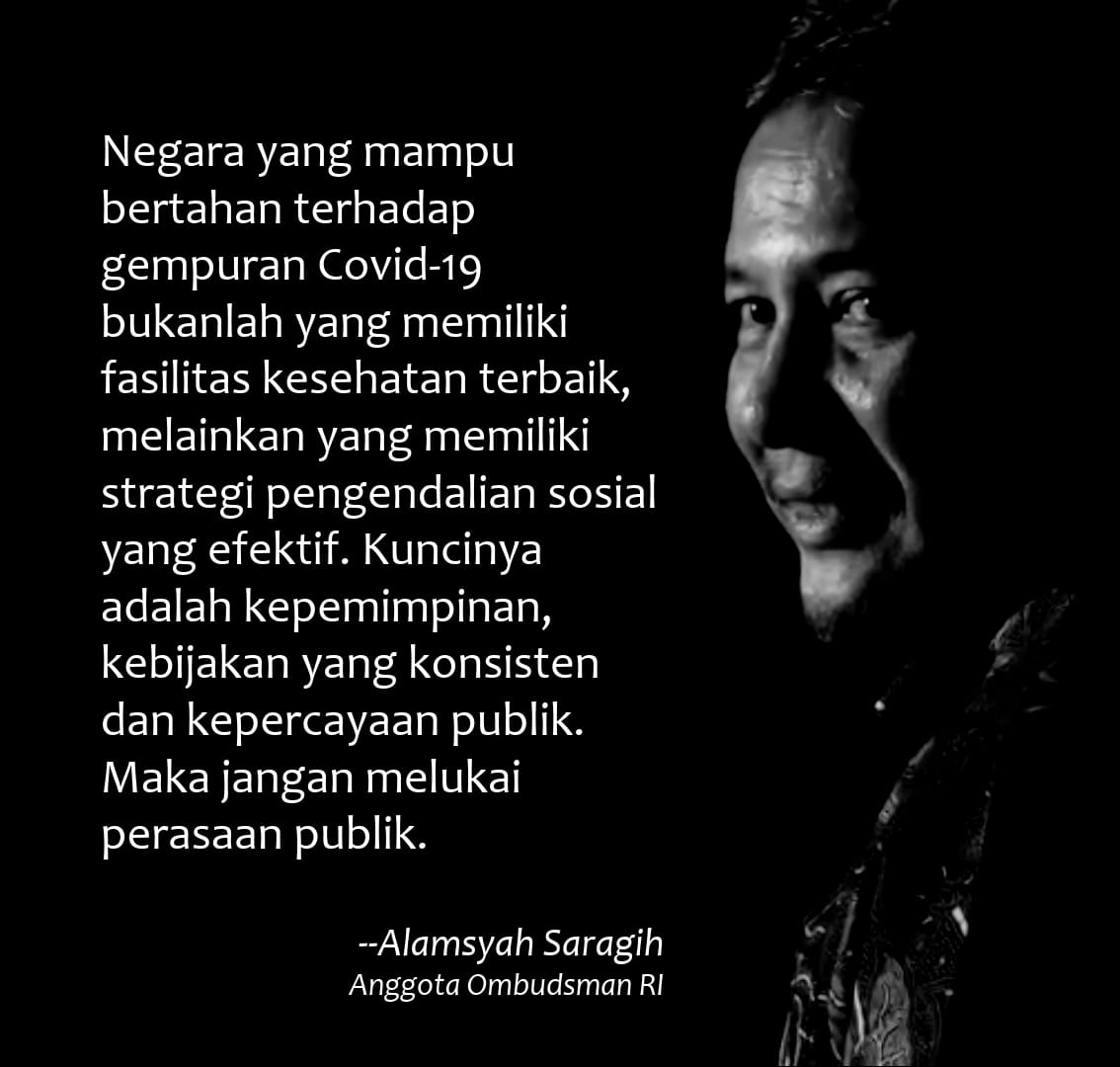 INI COVID19, BUKAN KULIAH EKONOMI