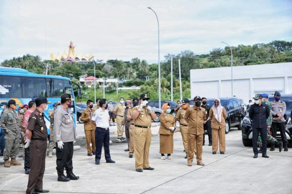 Tim Gugus Tugas Penanggulangan Covid-19 Sidak Pelabuhan Bakauheni
