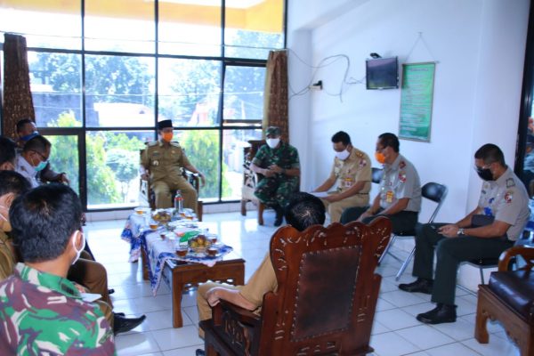 Forkopimda Lampura Pantau Kesiapan Posko Terpadu Penanganan Covid-19