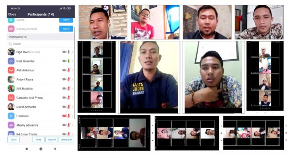 Maksimalkan Langkah Pencegahan Penyebaran Covid-19, PDPM Way Kanan Adakan Rapat Khusus