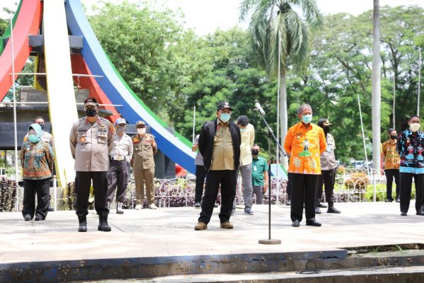 Gubernur Tinjau Posko Gugus Tugas Kota Metro