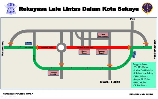 Putus Rantai Penularan Covid-19 Gugus Tugas covid 19 Dirikan Posko Hingga Pengalihan Arus Lalin