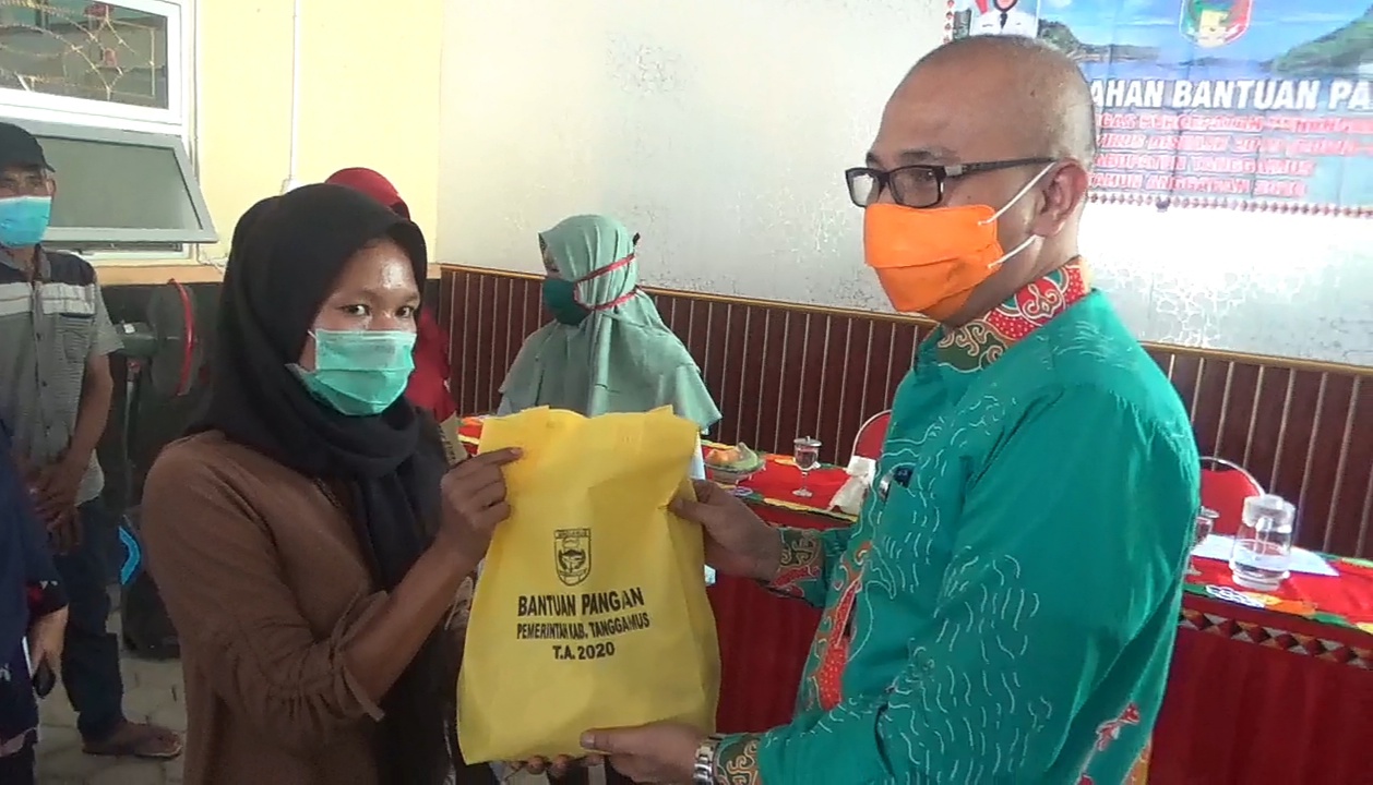 ODP Kecamatan Wonosobo Dapat Bantuan Paket Sembako