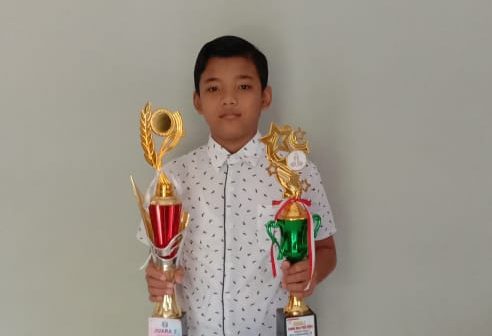 Pelajar SD Negeri 1 Pringsewu Selatan Vero Setia Pradana Toreh Banyak Prestasi