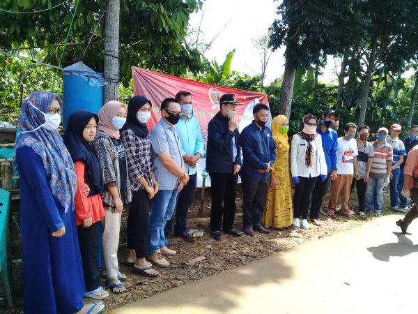 Anggota DPRD Provinsi Lampung Kunjungi Posko Covid-19 di Sidokayo