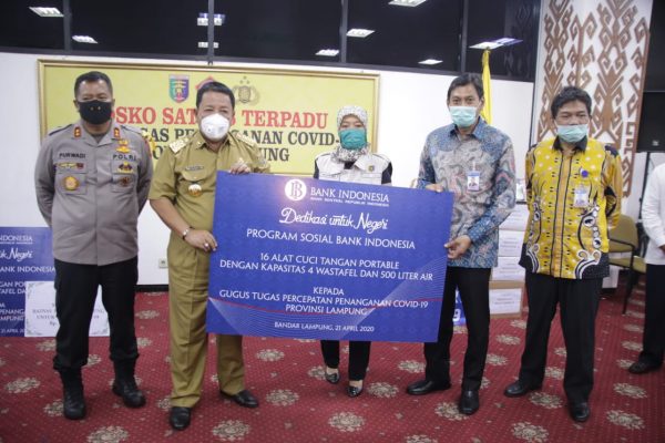 Lagi, Gubernur Arinal Terima Bantuan dari Kalangan Perbankan dan Masyarakat Perantauan