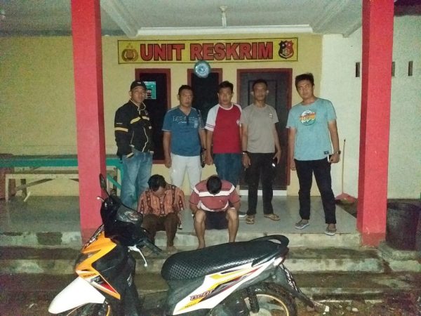 Modus Dobrak Pintu, Muhtadi cs Diringkus Polsek Sungkai Utara