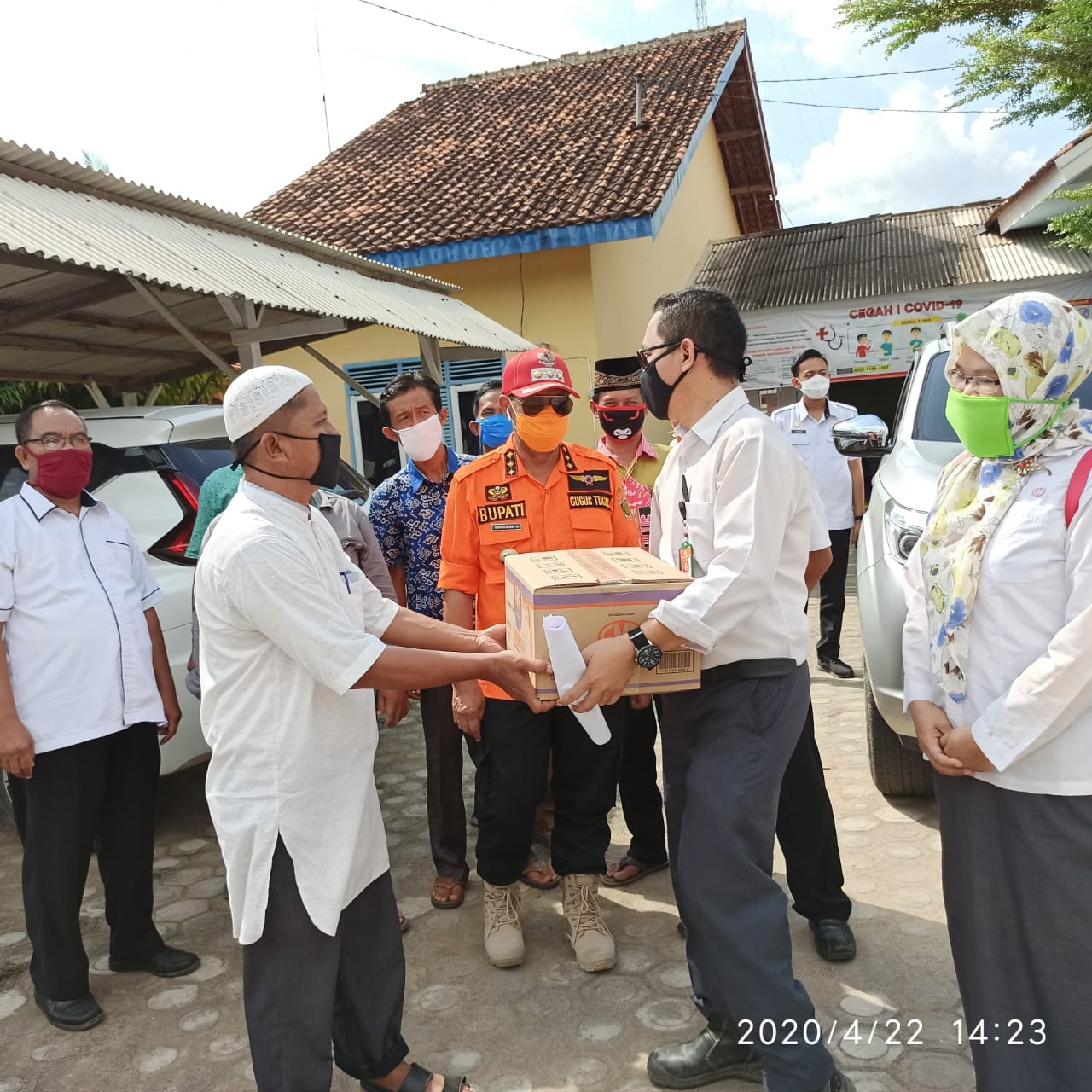 Peduli Pandemi Covid-19 PT GMP Bagikan 15 Ribu Paket Sembako