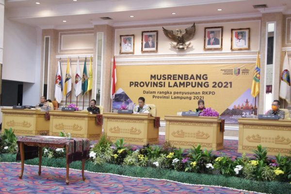 Gubernur Refocusing Anggaran di Musrenbang Provinsi Lampung Tahun 2020