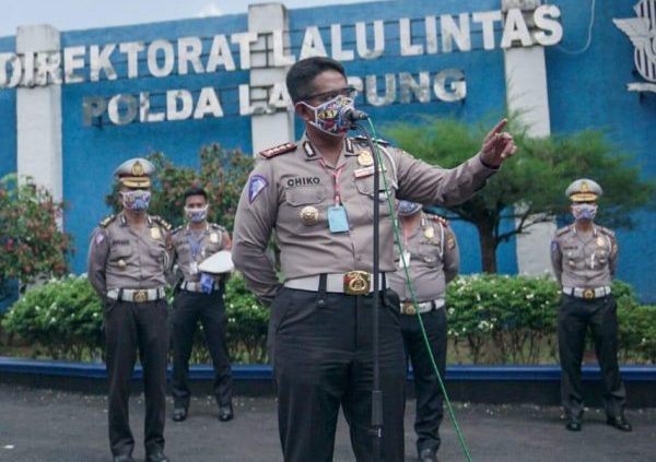 Ditlantas Sekat Tujuh Titik Keluar Masuk Kendaraan di Provinsi Lampung 7 Mei Siap Berikan Sangsi