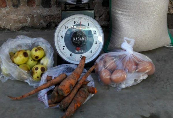 Bantuan Pangan Non Tunai di Way Lima Buah dan Sayuran Busuk?