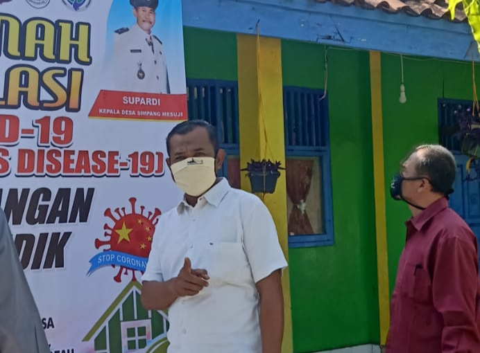 Desa Simpang Mesuji Siapkan 15 Ruang Isolasi Untuk Warga Yang Mudik