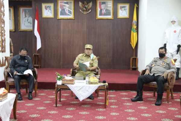 Gubernur Ingatkan Kerja Tanggap Tupoksi Bidang Gugus Tugas Covid-19 Povinsi Lampung