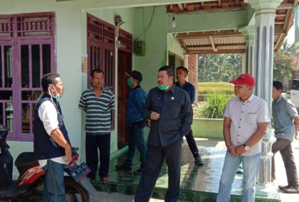 Ketua DPRD Pesawaran Sidak E-Warung Penyalur BNT Way Lima, Segera Hearing Dinas Sosial