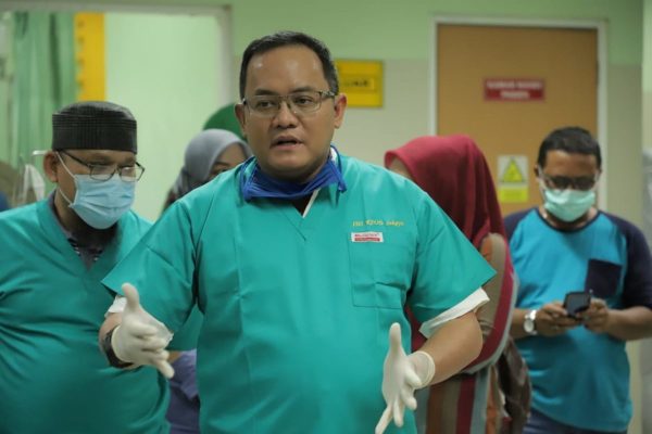 Sopir Asal Jambi Postif Covid 19 Dirawat di RSUD Sungai Lilin Muba