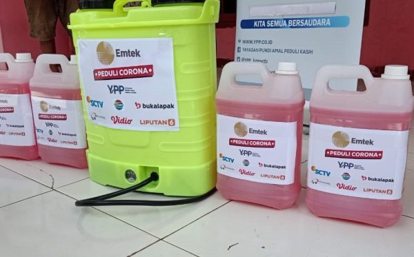 EMTEK Peduli Kumpulkan Donasi Pemirsa Disalurkan Untuk APD RS dan Puskesmas