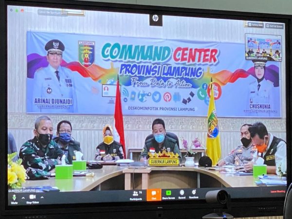 Ketua Gugus Tugas Covid-19 Pusat Tegaskan Zona Merah Bandar Lampung Untuk Percepat Pencegahan Penyebaran Virus Corona