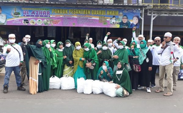 FPI dan BKMT Lampura Gelar Aksi Peduli Dhuafa
