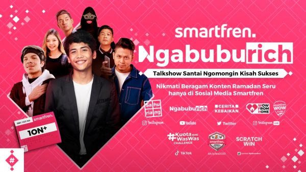 Ramadan Seru Bareng Smartfren Ada Hadiah Jutaan Rupiah di TikTok Challenge #KuotaAntiWasWas