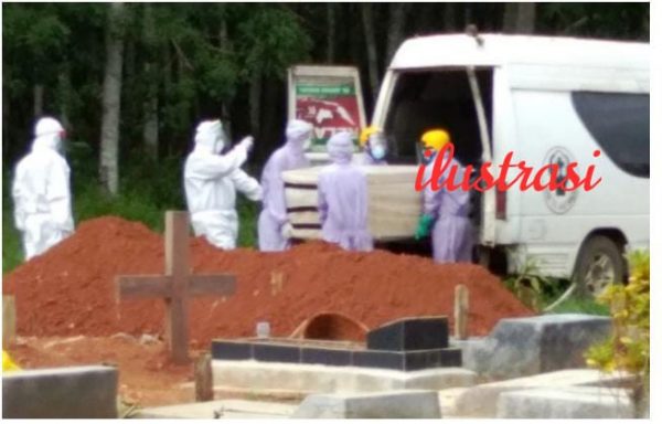 Dua Pasien PDP Covid-19 Hasil Rapid Test Reaktif Corona di Lampung Timur Meninggal